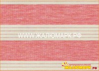 Ткань Меланж красный для изготовления рулонных штор