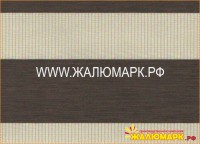 Ткань Этник темно-коричневый золото для изготовления рулонных штор